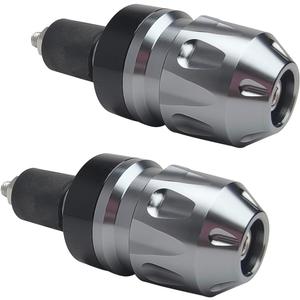 Universal 7/8" 22mm Motorcycle Handle Bar Ends Plug Sliders,Titanium