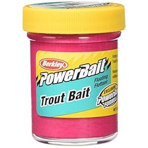 Berkley PowerBait Trout Fishing Dough Bait (Red)