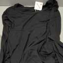 Caracilia Women Long Sleeve Tennis Dress 2026 Fall Bodycon Tie Waist Romper Skorts Athletic Mini Dresses Built in Shorts, XL