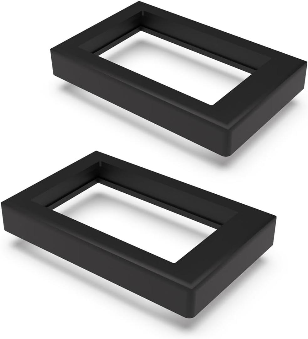 2Pcs Black Protective Edge Guard for M5 Lectric XP, Soft Protective Cover Bike Display Cover