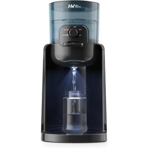 Water Warmer, HEYVALUE Baby Bottle Warmer, Formula Maker with Night Light, 4 Temperature Control & 72H Keep Warm, Detachable Tank, Instantly Dispenses Warm Water, Feed Baby More Easier and Healthier