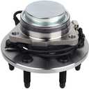MACEL 515054 (2WD ONLY) Front Wheel Bearing Hub Assembly Compatible with 00-06 Chevy Tahoe, 99-06 Silverado 1500,00-06 Suburban 1500, GMC Yukon, 99-06 Sierra 1500, 02-06 Cadillac Escalade 6Lugs W/ABS