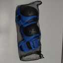 Kids/Youth Knee Pads Elbow Pads for 3-14Years Boys Girls 6 in 1 Kids Protective Gear Set Adjustable for Skating Cycling Bike Rollerblading Scooter Roller Skates (M(7-14Years), blue)