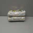 2 x CCINEE 4 Packs Mardi Gras Fringe Table Skirt Party Decorations, 36ft Purple Green Gold Wavy Metallic Tinsel Foil Carnival Table Skirts For Mardi Gras Carnival Holiday Masquerade Party