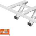LuckIn Update Window Air Conditioner Support Bracket No Drilling, No Tools, Quick Install, Heavy Duty Window AC Bracket Supports Up to 220lbs, Fits Single & Double-Hung Windows