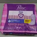 Poise Incontinence & Postpartum Pads for Bladder Leaks, 7 Drop Ultra Absorbency, Long Length, 39 Count