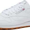 Reebok Classic Leather Sneakers for Men (9.5, Footwear White/Pure Grey3/Reebok Gum3)