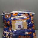 FOCO New York Knicks NBA Team Color Bed in a Bag Comforter Bedding 5 Piece Set - Twin