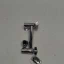 5 Inch Adjustable Shower Head Extension Arm, With Locking Set Screw, Singing Rain Brass Chrome Angle Height Adjustable, Easy To Install, G1/2 Universal Connector Compatible (Chrome Finish)