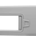 Driver Left Sun Visor Compatible with Hyundai Elantra 2017-2020 Without Sunroof Replaces# 85210-F2100-TTX Color Gray