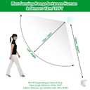 Motion Sensor Light Switch with Outlet, 2 Pack, PIR Infrared Motion Sensor Switch with 3 Adjustable Sensing Modes, Wireless Motion Sensor for Home Appliances