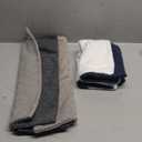 MIULEE Pack of 4 Decorative Textured Boucle Throw Pillow Covers 20x20 Inch Blue Gray Accent Solid Pillow Cases Soft Couch Cushion Covers for Modern Farmhouse Boho Chair Sofa Bed Livingroom Home Decor