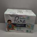 Pampers Pure Baby Diapers, Size 3 (16-28 lbs), 116, Up to 100% Leakproof, Premium Hypoallergenic Soft Diapers