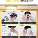 Ensenior 6 Pack 6 Inch LED Recessed Light, Dimmable, 2700K-5000K 5CCT, 1200LM High Brightness, 12W 120V, Damp Rated, ERL-12X-ETL, Ultra-Thin Canless Wafer Ceiling Light - ETL & FCC & IC