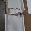 VEVOR Modern Floating TV Stand Wall Mounted, 55'' Under TV Shelf Floating Media Console Entertainment Center with Storage Cabinet, for Living Room & Bedroom, White