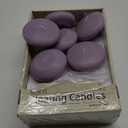 Zest Candle 12-Piece Floating Candles, 3-Inch, Lavender