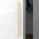 10 Pack 7-1/2 inch(192mm) Brushed Brass Kitchen Cabinet Handles Cabinet Pulls Gold Drawer Pulls Dresser Handles