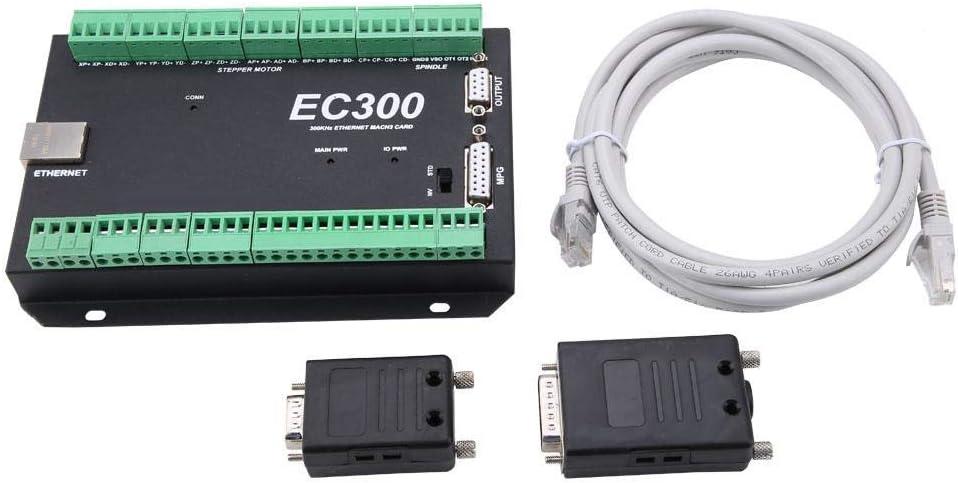 Ethernet Motion Controller High Reliability EC300 Digital Dream MPG CNC Control System 3-6 Axis 300kHz Input Ports for Software(3-axis)