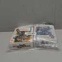 Pack 2 Dinosaur Transforming Car Toy, Magnetic Cars Transform into Dinosaurs, Fun - Collision Transformation Car Toys for Boys & Girls, Party Favors Gift for Birthday, Christmas