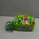 Scientoy Flower Garden Building Toys, Girl Toys Build a Garden, 130 PCS Flower Pretend Gardening Gift for Kids, Floral Arrangement Playset for Age 3-7 Year Old Child Educational Activity