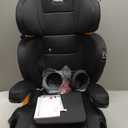 Chicco KidFit ClearTex Plus 2-in-1 Belt-Positioning Booster Car Seat, Backless and High Back Booster Seat, for Children Aged 4 Years and up and 40-100 lbs., Obsidian/Black, Expiration date: Jan 2034