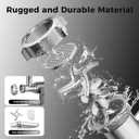 Electric Meat Grinder for Home Use, 2800W Peak Power, Heavy Duty Metal Body with Auto-Reverse, 2 Blades & 3 Grinding Plates, Sausage Stuffer & Kibbeh Kit, Easy Clean