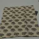 Floral Vintage Throw Pillow Covers 18x18 Pillow Cover Block Print Decorative Cushion Covers Farmhouse Neutral Accent Home Décor for Sofa Couch Living Room Bedroom, 1PC, Charcoal Black