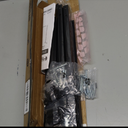 YOMT Universal Table Top TV Stand for 20-75 Inch Flat Curved TVs, Height Adjustable TV Legs with Cable Management, Great Load-Bearing Replacement TV Base Holds up to 110lbs, Max VESA 800x600mm, Black