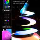LED Poi Sticks 241 Modes & Music Sync | 10,000+ Customizable Colors Poi Balls | USB Rechargeable Led Poi for Raves/Festivals