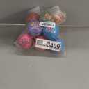 Syhood 12 Pcs Christmas Mexican Ornaments Colorful Hanging Mexican Talavera Ball Ornaments Floral Print Ball for Christmas Tree Decorations, Xmas Stocking Tag, Stocking Stuffer