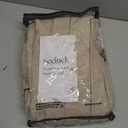 Tan Pinch Pleated Linen Curtains 102 Inches Long for Living Room Bedroom Dining Pinch Pleat with Hooks Rings for Track Back Tab Light Filtering Boho Farmhouse Semi Sheer 102 Inch Sliding Door Curtain