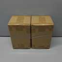 2 x Halloween Decorations Indoor, Ghost Decor Lighted Ghost in Plastic Dome Cloche, Halloween Decor Cute Spooky Ghost Decor for Tabletop Mantel Display