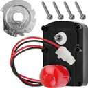 7384691 7286039 Water Softener Motor and Cam Gears Kit for High Flow 1" Systems, Replaces 7281291, 7234731, 7228900, 7223015, 7228544, 7252381, 7250622, WS26X10021, WS26X21821, OEM with Screws