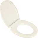 American Standard 5020B65G.222 Traditional Luxury Toilet Seat, Slow-Close, Round Front, Linen