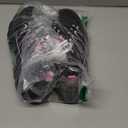 Steel Toe Shoes for Women Men Wide Non Slip Composite Work Sneakers Indestructible Comfortable Safety Tennis Shoes Lightweight Breathable Construction Sneakers Puncture Proof Ergonomic Design (8.5 Women/7 Men, Black - ink)