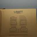 LASFIT Floor Mats 2013-2018 for Dodge Ram 1500/2500/3500 Crew Cab, 2019-2024 for Dodge Ram 1500 Classic Crew Cab 4 Full Size Doors All Weather TPE Custom Fit Car Mats Floor Liners 1st & 2nd Row, Black