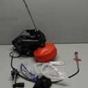 35 FT Drain Snake 2.0 with Double Mode, 10-In-1 Drain Auger for Sink and Drain Unblocking, Plumbing Snake for Real DYIs (Frosted Red)