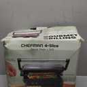 Chefman Panini Press Grill and Gourmet Sandwich Maker Non-Stick Coated Plates, Opens 180 Degrees to Fit Any Type or Size of Food, Stainless Steel Surface and Removable Drip Tray, 4 Slice, Black