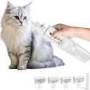 Dog Vacuum for Shedding Grooming, Cordless Dog Grooming Kit with Strong Suction for Dogs and Cats, Low Noise Pet Vacuum for Shedding, Handheld 5 in 1 Pet Hair Removal Tool (White)