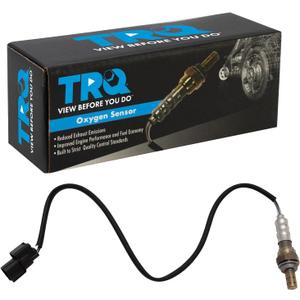 TRQ O2 Oxygen Sensor 4 Wire Narrow-Band Compatible with 2007-2013 Acura MDX V6 3.7L Downstream Rear 2008-2017 Honda Accord V6 3.5L Downstream Rear 2009-2022 Honda Pilot V6 3.5L Downstream Rear