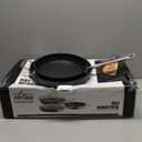 All-Clad HA1 Hard Anodized Non Stick Fry Pan Set 2 Piece, 8, 10 Inch, Induction, Oven Broiler Safe 500F, Pots and Pans Set, Kitchen Frying Pans, Skillets, Premium Cookware, Home, Dishwasher Safe Black