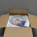 Industrial Semi Flush Mount Ceiling Light: Black Seeded Glass Kitchen Lighting Fixtures Ceiling - Vintage Hallway Light Fixtures E26 Bulb Included - 8.46 Light Fixtures Mount for Foyer