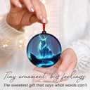 GEEMBI Fantasy Gifts for Women Men - Suncatcher Mythical Animal Christmas Ornaments 2025 - Spirit Animals Fantasy Decor, Mystical Gifts for Christmas Tree Decor, Forest Animal Ornaments Mystical Decor