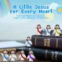 25 Pcs Little Jesus FiguresMini Jesus Figurines Tiny Statues for Easter Egg Stuffers to Hide and Seek Sunday School Religious Party Share Vibrant Color
