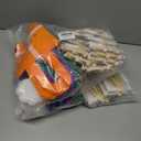 2 x Fovths 6 Sets Valentine's Day Canvas for Painting Pre-Drawn Canvas Panel with Wooden Easel Painting Tools Cards Tote Bags Mini Paint Set Valentine School Class Gift Exchanges