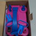 Balloon Pump Electric,110V 600W Balloon Blower Inflator Dual Nozzle Air Pump Balloons Inflator for Decoration, Party, Sport,Gifts:2 Balloon Tying Tools (blue)