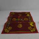 Feng Shui Lucky Bagua Map Non Slip Door Mat Red Feng Shui Carpet Mat Household Items