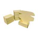 50 Pack 5.1x3.1x1.6 in Butter Yellow Shipping Boxes