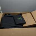 GTPLAYER ACE-PRO Music Gaming Chairs  Built-in Speakers, App Support & Bluetooth Control, Computer Game Chairs with Footrest for Adults, Ergonomic, Reclining, Linkage Armrest, Black & Green Stitch