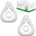 Replacement Cushion for AirFit F20 Mask Medium, 2-Pack Compatible with Original F20 Frame, Reliable Seal & Perfect Fit for Full Face Mask